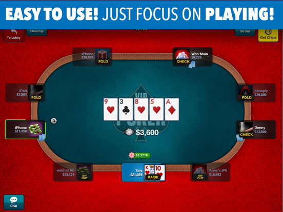 VIP Poker screenshot