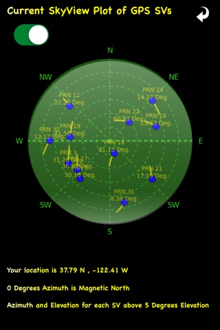 P-Track Satellite Viewer screenshot 2