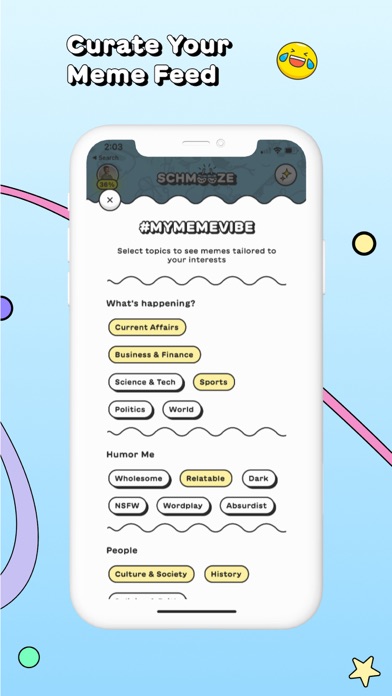 Schmooze: Meme, Match & Dateのおすすめ画像6