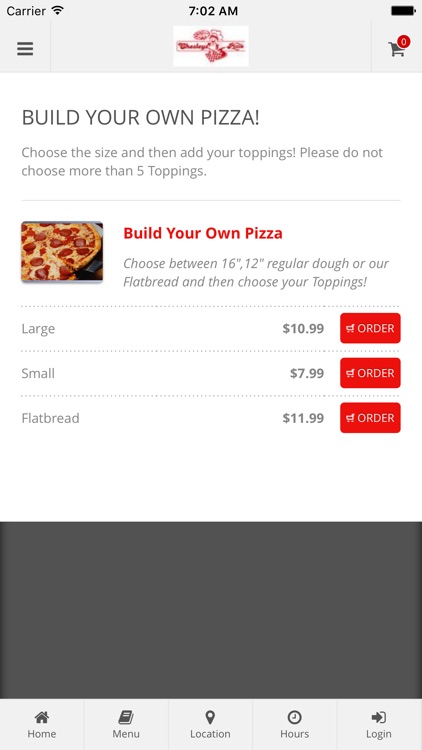 Chesleys Online Ordering