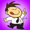 Cheerful Boss - Funny Stickers!