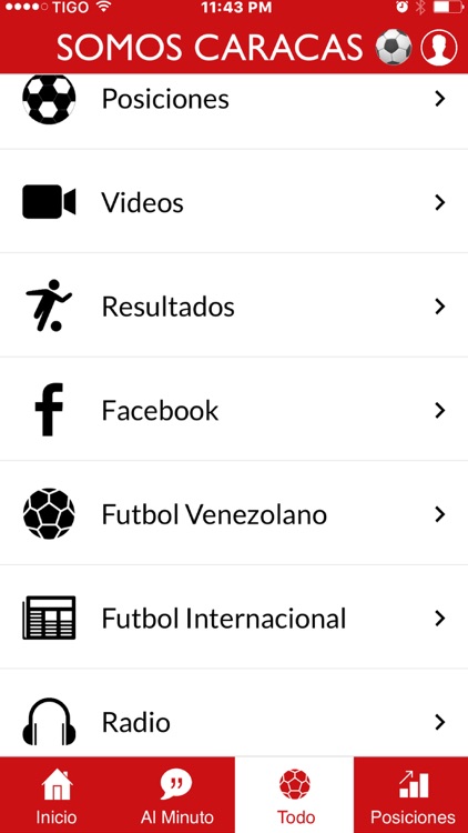 Somos Caracas - Liga de Futbol de Venezuela screenshot-4