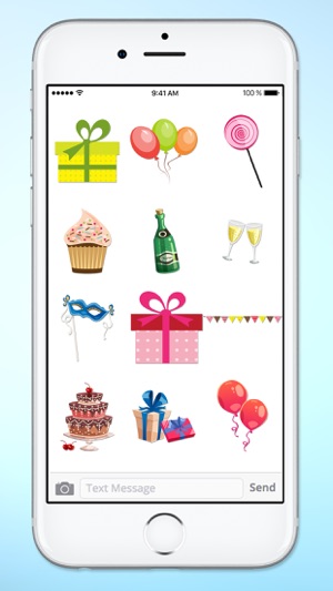 Party Birthday Celebration Sticker Pack(圖4)-速報App