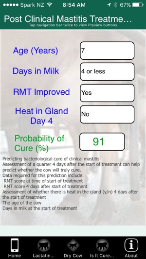 Bovine Mastitis Cure Calculator(圖4)-速報App