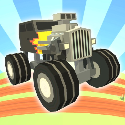 Blocky Monster Trucks iOS App