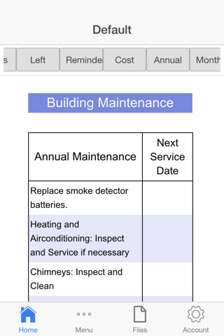 Building Maintenance Planner screenshot 3