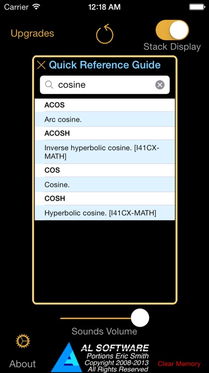 i41CX — RPN Calculator