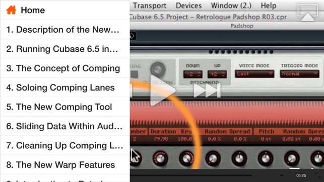 Course For Cubase 6.5 - New Features In Cubase 6.5(圖2)-速報App