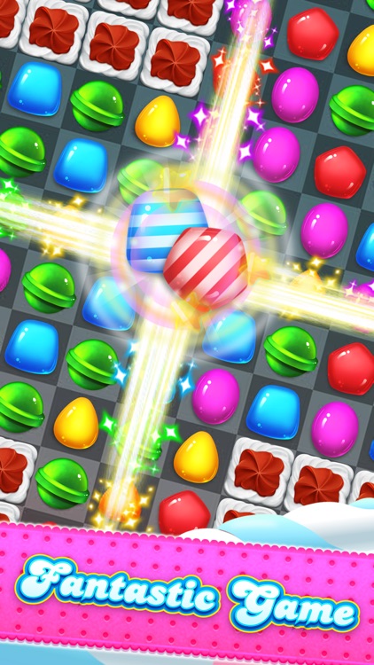 Candy Sweet - best match 3 puzzle screenshot-3