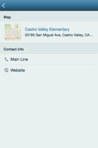 Castro Valley USD screenshot 2
