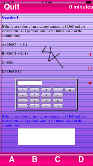 Test Review Finance Master