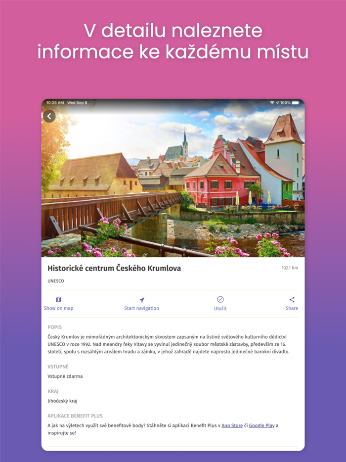 Výletník Benefit Plus