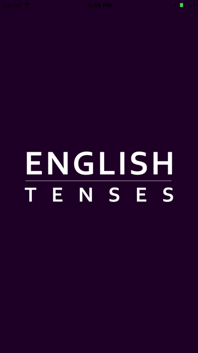 How to cancel & delete English Tenses - Past Present Future from iphone & ipad 1