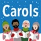 This app is designed to display Christmas carol lyrics, one line at a time, for audiences with low vision