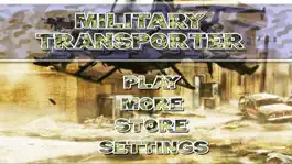 Game screenshot Military Weapons Transporter mod apk