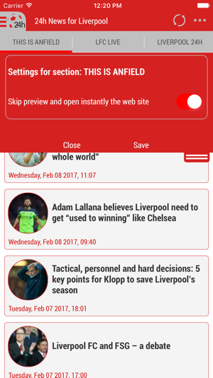 24h News for Liverpool FC(圖2)-速報App