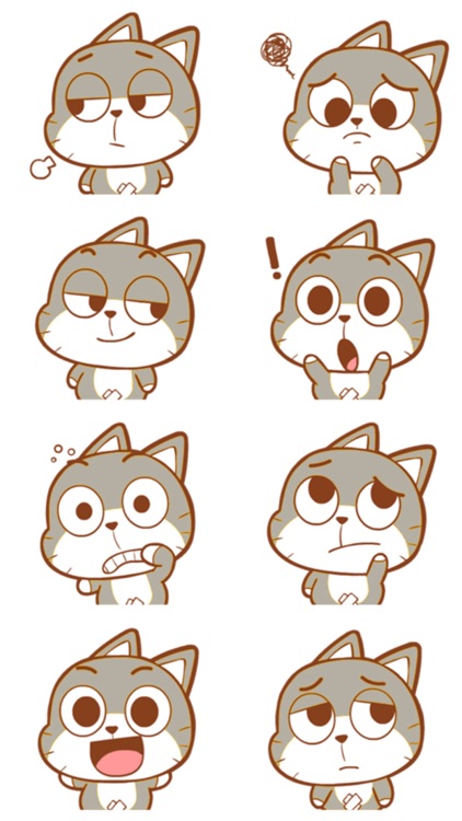 Cat Kitty Stickers screenshot-3