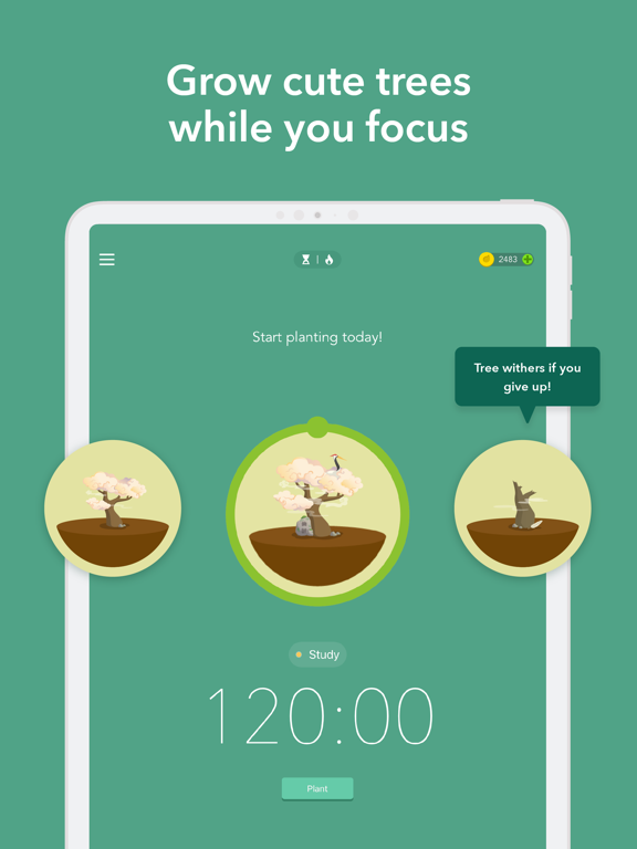 Forest - Your Focus Motivation iPad app afbeelding 3