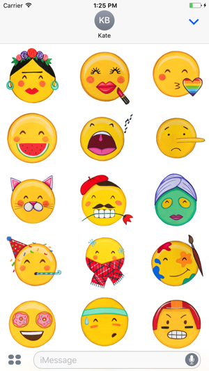 Faces by MarcyMoji(圖1)-速報App