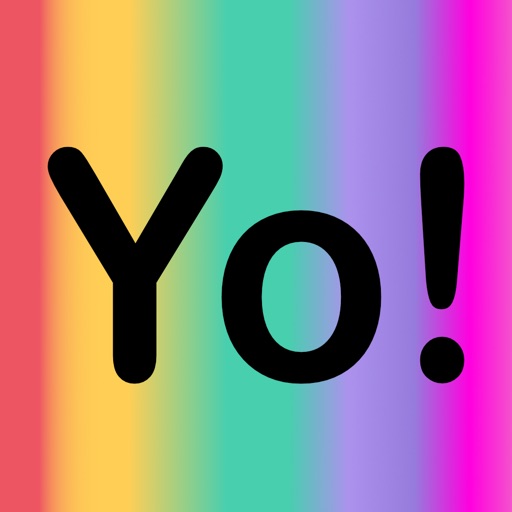 Yo! - Text Friends with One Click Chat App iOS App