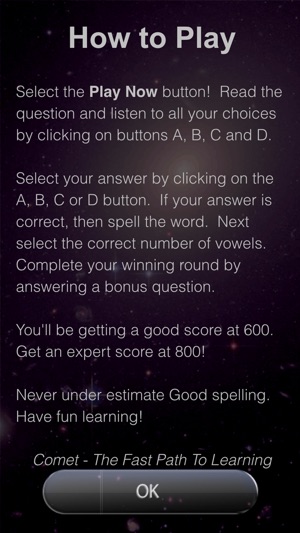 Comet The Spelling Game - Childrens(圖5)-速報App