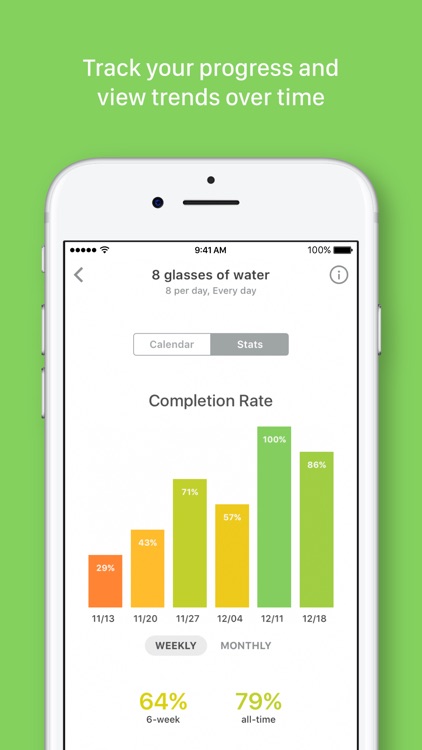 Habit List - routines, goals & habit tracker screenshot-3