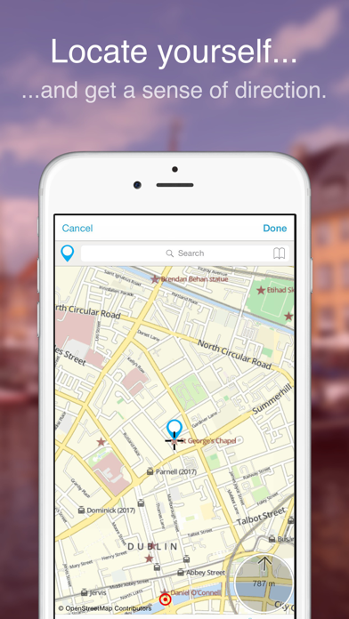 Dublin on Foot : Offline Map Screenshot 2