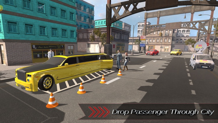Crazy Limousine City Driver 3D – Urban Simulator screenshot-3