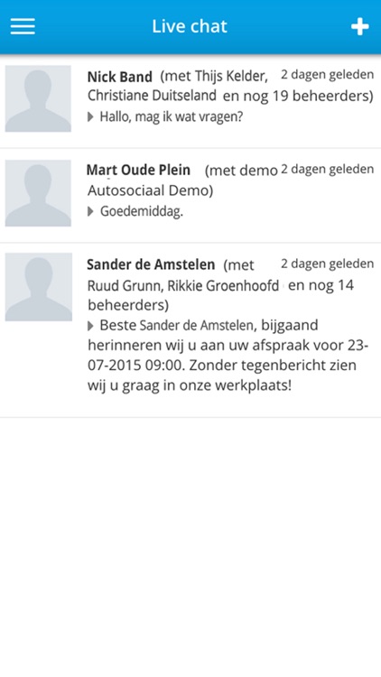 Autosociaal Beheerdersapp screenshot-4