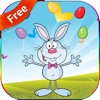 Rabbit Coloring book free for kids toddlers