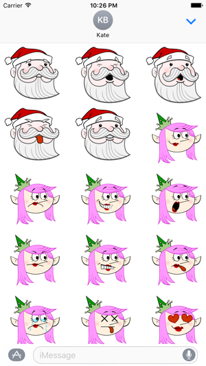 Elfish Xmas Stickers