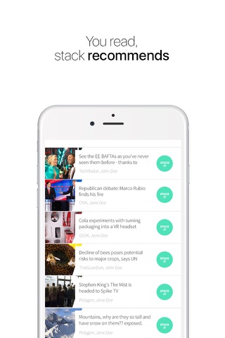 Stack: Personalized News Reading App screenshot 3