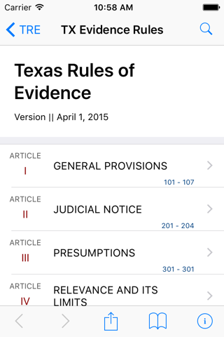 Texas Rules of Evidence (LawStack's TX Law) - náhled