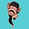 Animated Funny Gorilla Stickers For iMessage