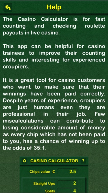 Casino Calculator screenshot-3