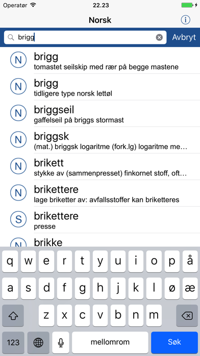 Ordnett - Norwegian Dictionaryのおすすめ画像2