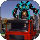 Real Robot Transport and Driving Simulator