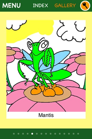 Insect Coloring ~Bugs in Wonderland~ for iPhone screenshot 3