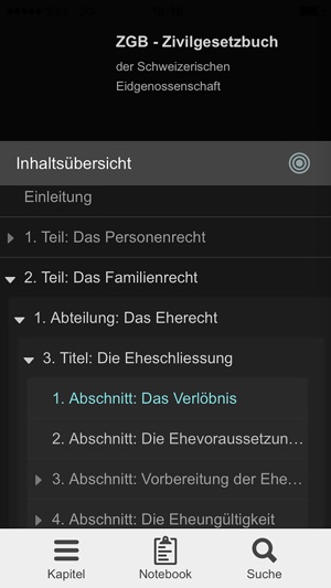 ZGB - Schweizerisches Zivilgesetzbuch(圖1)-速報App
