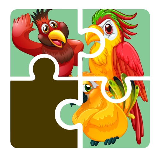 Happy Bird Jigsaw Puzzle for Kids icon