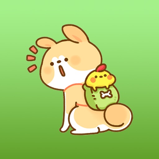 Little Fat Shiba Dog Sticker icon