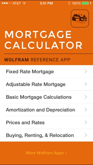 Wolfram Mortgage Calculator Reference App(圖1)-速報App