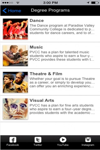 PVCC Fine Arts screenshot 3