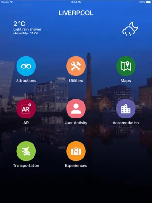 Screenshot 1 Liverpool Travel - Pangea Guides iphone