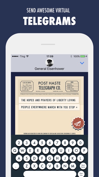 Teletype - Send Instant Telegramsのおすすめ画像1