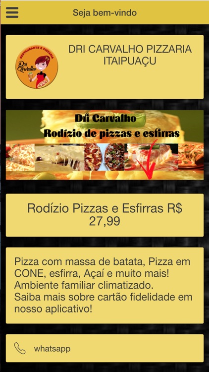 Dri Carvalho Pizzaria