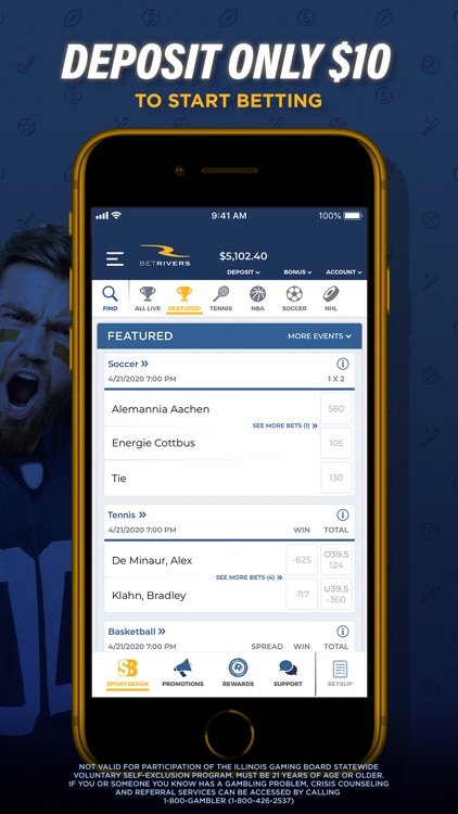 BetRivers Sportsbook Illinois screenshot-3