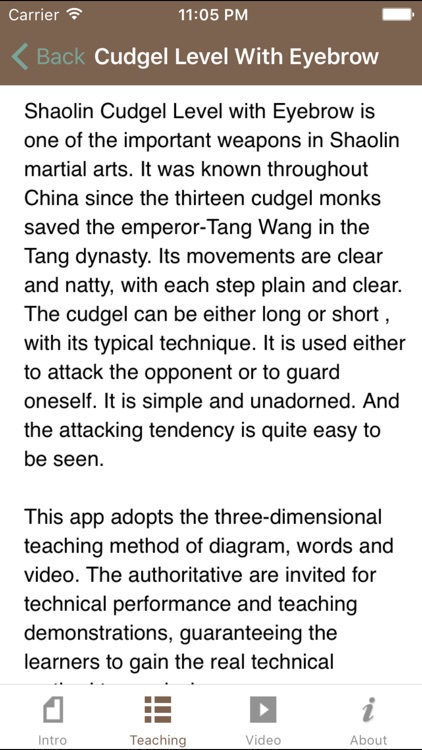 Shaolin Cudgel Level With Eyebrow/少林齐眉棍 screenshot-3