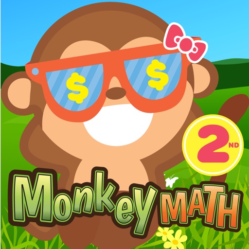 2nd Grade Math Curriculum Monkey School for kids icon