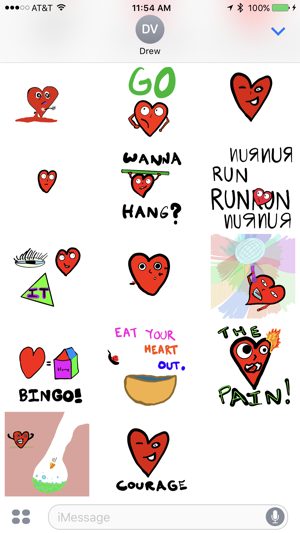 It Takes Heart Animated Stickers(圖5)-速報App